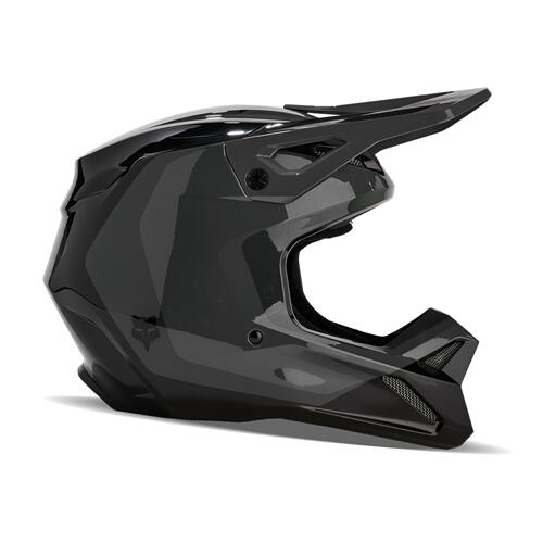 Fox Moto 2024 Youth V1 Nitro Helmet Dark Shadow Moto Hyper Ride   26162 31400 330 1 L 