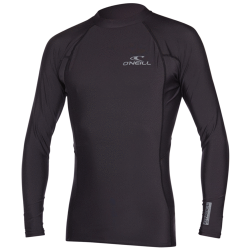 Basic Skins Ls Crew Black - Wetsuits | Hyper Ride