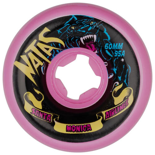 60/95A Natas Kaupas Panther Vomits Pink - Skate | Hyper Ride