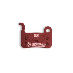 SINTER SHIMANO TYPE A BRAKE PADS PAIR STANDARD COMPOUND RED