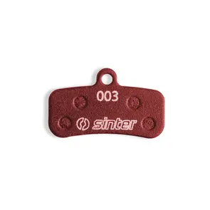 SINTER SHIMANO TYPE D BRAKE PADS PAIR STANDARD COMPOUND RED