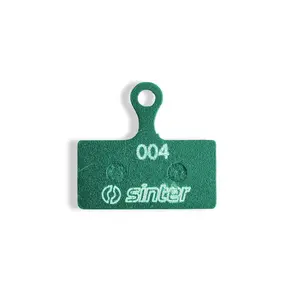 SINTER SHIMANO TYPE G BRAKE PADS PAIR RACE GREEN