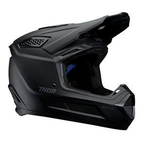 THOR MX HELMET 2027 THOR MX FLEET BLACKOUT MATTE BLACK