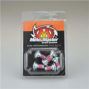 MOTO MASTER DISC BOLT SET OF BOLTS M6X13 FLAT COUNTERBORE INNER HEX 010006 (6 PCS )
