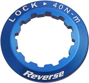 REVERSE COMPONENTS BIKE 8-11 SPEED CASSETTE LOCK RING REVERSE BLUE