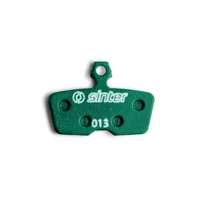 SINTER AVID & SRAM [CODE, GUIDE] BRAKE PAD, 1 PAIR RACE GREEN
