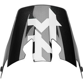 THOR MX HELMET VISOR KIT S26 THOR MX REFLEX SPORT COMPOSITE RIOT BLACK/WHITE