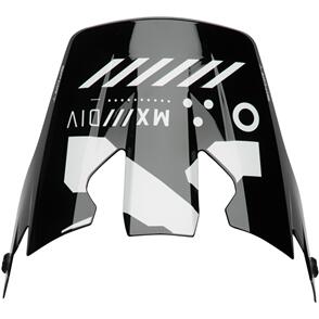 THOR MX HELMET VISOR KIT S26 THOR MX REFLEX SPORT COMPOSITE STRIKE BLACK/RED