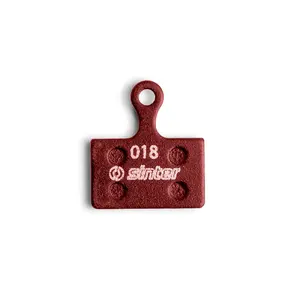 SINTER SHIMANO TYPE K BRAKE PADS PAIR STANDARD COMPOUND RED