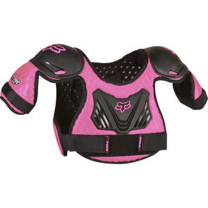 FOX RACING MOTO 2025 MX PEEWEE TITAN ROOST DEFLECTOR BLACK/PINK