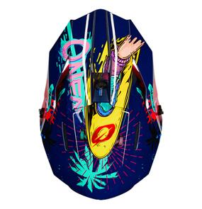 ONEAL 2025 YOUTH 1SRS HELMET REX V.24 - GLOSS MULTI 