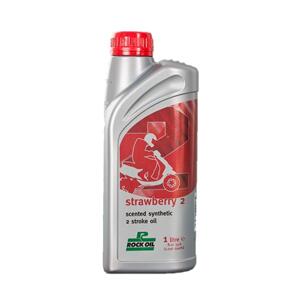 ROCK OIL ENGINE OIL SEMI SYNTHETIC STRAWBERRY 2 ROCK OIL 1L *FOR PRE MIX OR INJECTION*