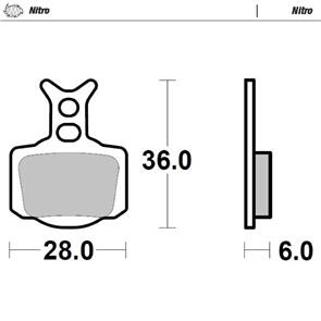 MOTO MASTER 082821 BRAKE PADS FRONT AND REAR  NITRO GAS GAS HUSQVARNA KTM