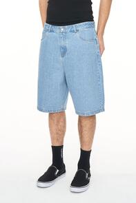 HUFFER JORT BLOCK EMB SHORT/OLDE BLUE WASH