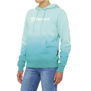 100% CALISTO WOMEN'S PULLOVER HOODED FLEECE JADE 