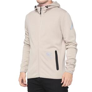 100% VICEROY ZIP TECH FLEECE WARM GREY 