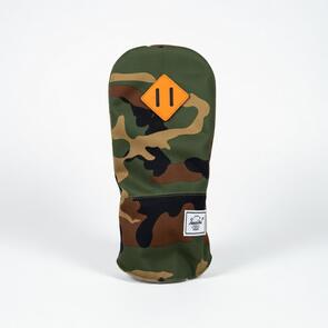 HERSCHEL SUPPLY CO HERITAGE FAIRWAY WOOD HEAD COVER WOODLAND CAMO