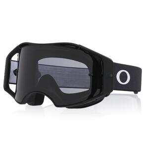 OAKLEY AIRBRAKE LITE MX GOGGLE MATTE BLACK W/ DARK GREY LENS