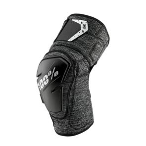 100% FORTIS KNEE GUARD GREY/BLACK 