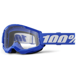 100% 2024 STRATA YOUTH GOGGLE BLUE CLEAR LENS