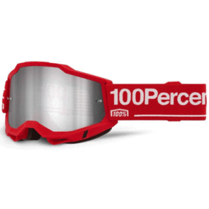 100% 2025 ACCURI 2 GOGGLE WOLG MIRROR SILVER LENS