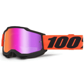 100% 2025 ACCURI 2 GOGGLE FERRAN MIRROR DARK RED LENS