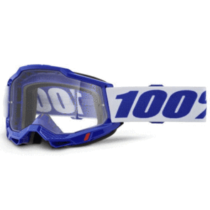 100% 2025 ACCURI 2 OTG GOGGLE BLUE CLEAR LENS