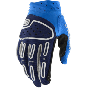 100% 2026 AIRMATIC 2 GLOVES BLUE