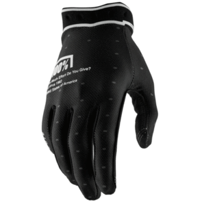 100% 2026 RIDEFIT GLOVES BLACK