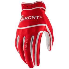100% 2026 RIDEFIT GLOVES RED
