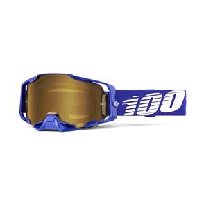 100% ARMEGA GOGGLE KLEIN TRUE GOLD MIRROR LENS