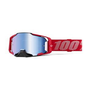 100% MOTO  2027 ARMEGA GOGGLE M1 BLUE MIRROR LENS