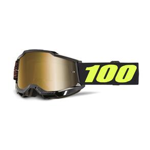 100% 2026 ACCURI 2 GOGGLE FAIRBANKS TRUE GOLD MIRROR LENS
