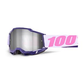 100% ACCURI 2 GOGGLE YUMIKO SILVER MIRROR LENS