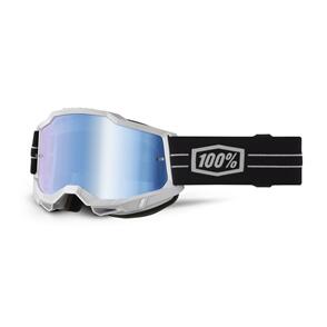 100% MOTO  2027 ACCURI 2 GOGGLE BOWEN BLUE MIRROR LENS