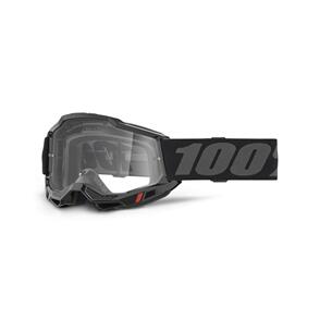 100% ACCURI 2 OTG GOGGLE BLACK CLEAR LENS