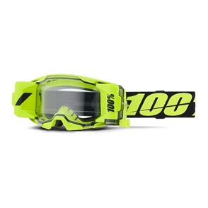 100% 2026 ARMATIC FORECAST GOGGLE NEON YELLOW CLEAR LENS