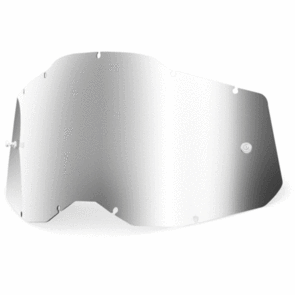 100% RACECRAFT 2/ACCURI 2/STRATA MIRROR SILVER LENS