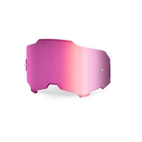 100% MOTO  ARMEGA/ARMATIC GOGGLE INJECTED LENS PINK MIRROR
