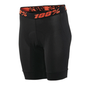 100% CRUX YOUTH LINER SHORTS BLACK