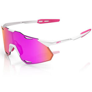 100% HYPERCRAFT XS - MATTE WHITE/PINK - HIPER VITAL PINK MIRROR