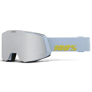 100% SNOW SNOWCRAFT GOGGLE SUNPEAK - HIPER SMOKE W/ SILVER FLASH MIRROR