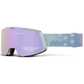 100% SNOW SNOWCRAFT GOGGLE STONEHAMMER - HIPER SMOKE W/ LAVENDER MIRROR