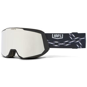 100% SNOW SNOWCRAFT XL GOGGLE NICO PORTEOUS - HIPER GREY-BLUE W/ SILVER MIRROR