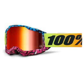 100% WATER ACCURI 2 WATERCRAFT GOGGLE SPRAY - RED MIRROR LENS