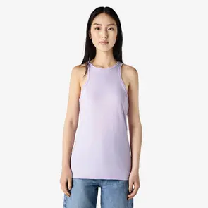 AMERICAN APPAREL 101CVC CVC WOMENS RACERNECK TANK - HEATHER LILAC