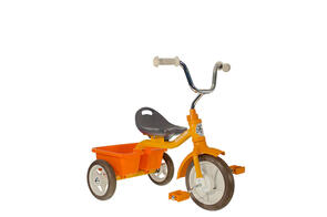 ITALTRIKE 10"TRANSPORTER TRICYCLE - ROAD WORK ORANGE