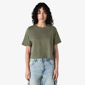 AMERICAN APPAREL 102 WOMEN'S FINE JERSEY BOXY T-SHIRT - LIEUTENANT