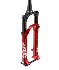 ROCKSHOX FORK PIKE DJ - 26" 15X100 SOLO AIR 100 ELECTRIC RED, CROWN ADJALUM STR TPR DISC (INCLUDES 2 BTMTOKENS, STAR