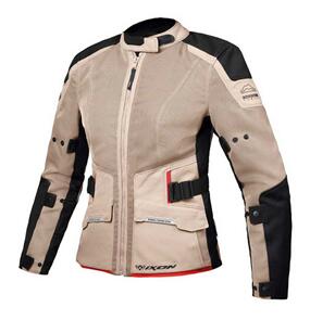 IXON M-NJORD LADY JKT SND/BLK/RED 